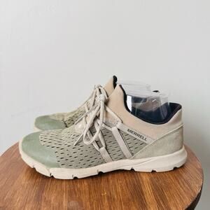 Merrell Flora Kindred Mesh Hiking Shoe Green Women’s Size 6.5